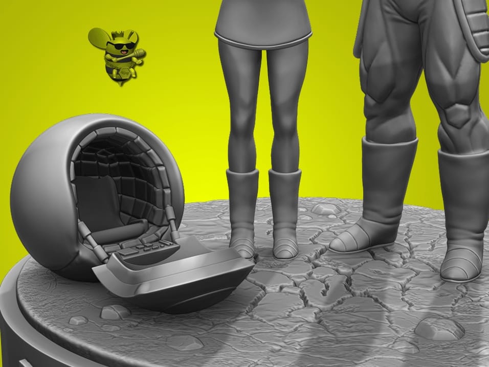 P站图纸印象馆 悟空的一家 悟空的一家