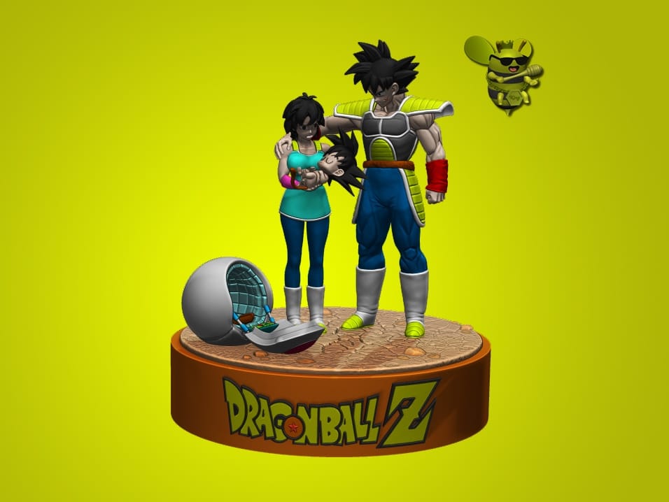 P站图纸印象馆 悟空的一家 悟空的一家