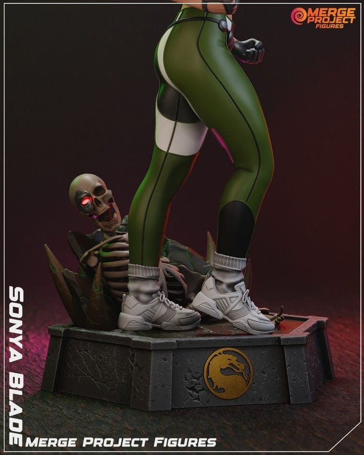 P站图纸印象馆 MPF 真人快打 索尼娅 MPF 真人快打 索尼娅