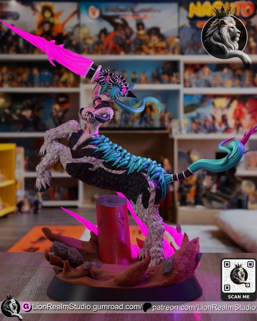 P站图纸印象馆 LionRealm 羚之女神妮莉艾露 LionRealm 羚之女神妮莉艾露