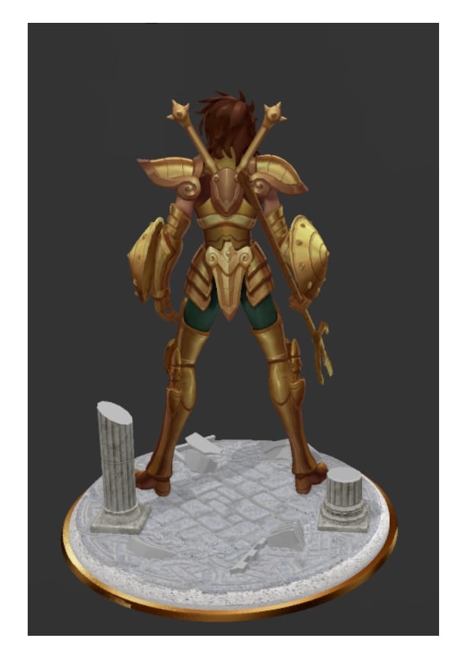 P站图纸印象馆 天秤座童虎 天秤座童虎