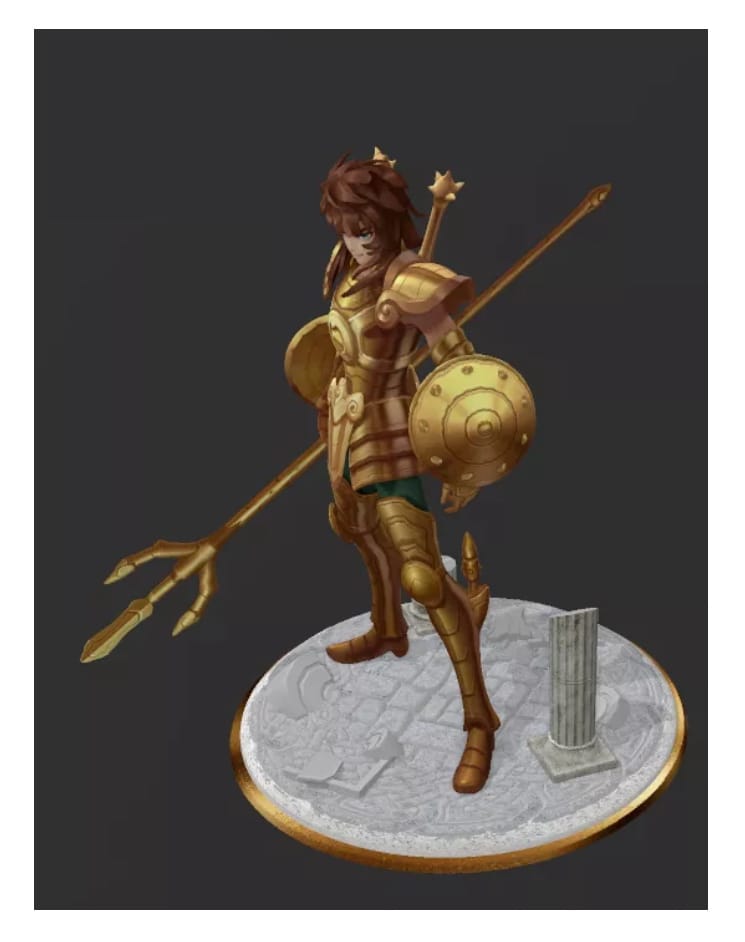 P站图纸印象馆 天秤座童虎 天秤座童虎