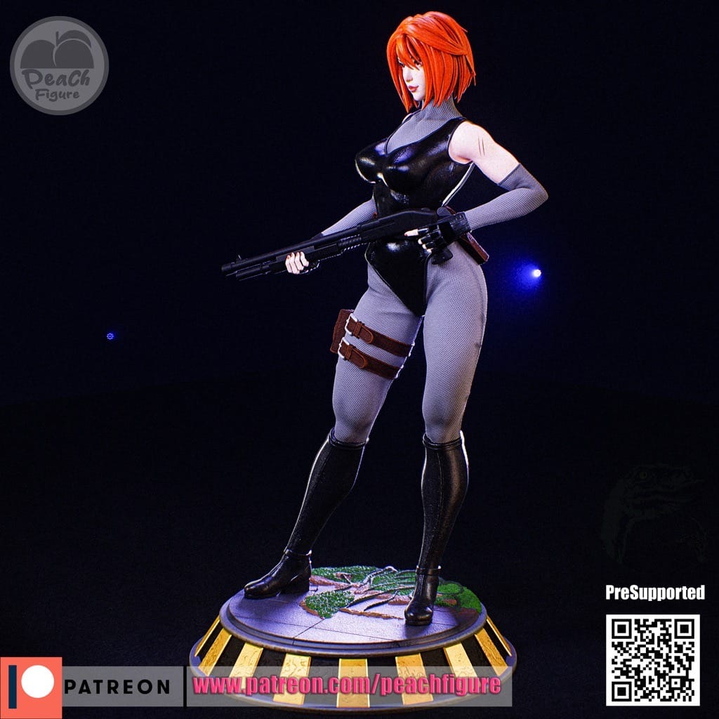 P站图纸印象馆 Peach Figure 恐龙危机 蕾吉娜 Peach Figure 恐龙危机 蕾吉娜