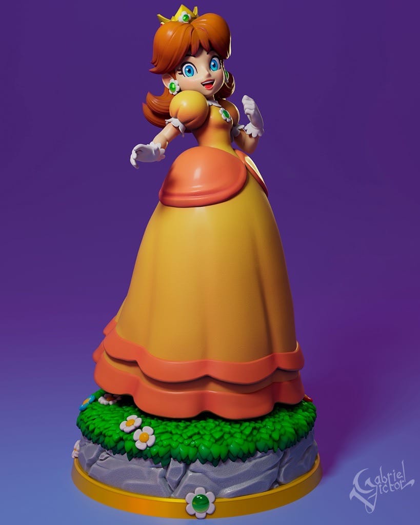 P站图纸印象馆 Kaidan 超级马里奥 黛西 Kaidan 超级马里奥 黛西