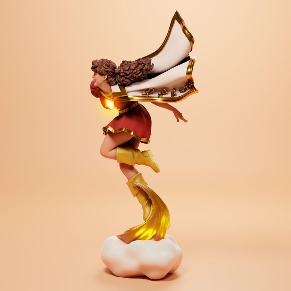 P站图纸印象馆 ABE3D DC漫画 玛丽·贝桑 ABE3D DC漫画 玛丽·贝桑