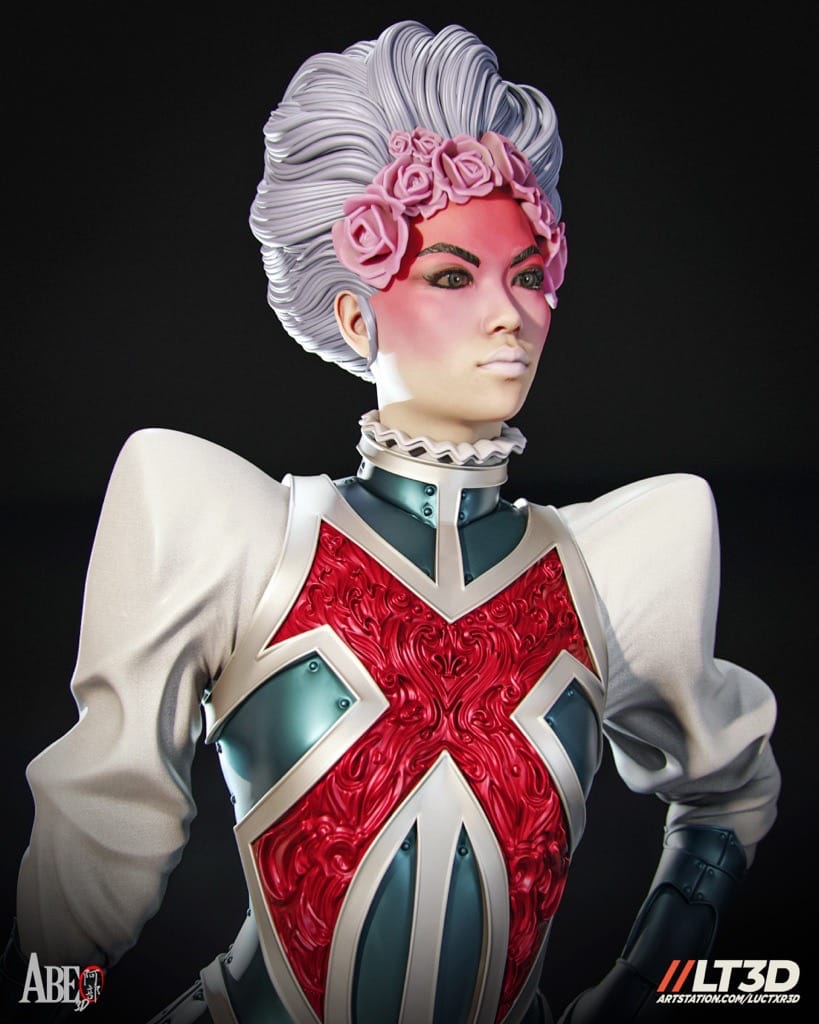 P站图纸印象馆 ABE3D 漫威 英国队长 ABE3D 漫威 英国队长