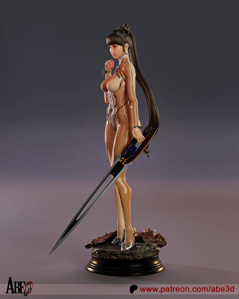 P站图纸印象馆 ABE3D 星刃 伊芙 ABE3D 星刃 伊芙