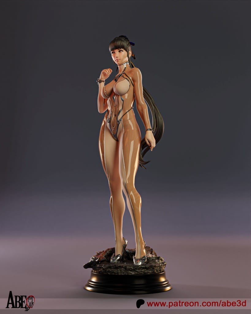 P站图纸印象馆 ABE3D 星刃 伊芙 ABE3D 星刃 伊芙