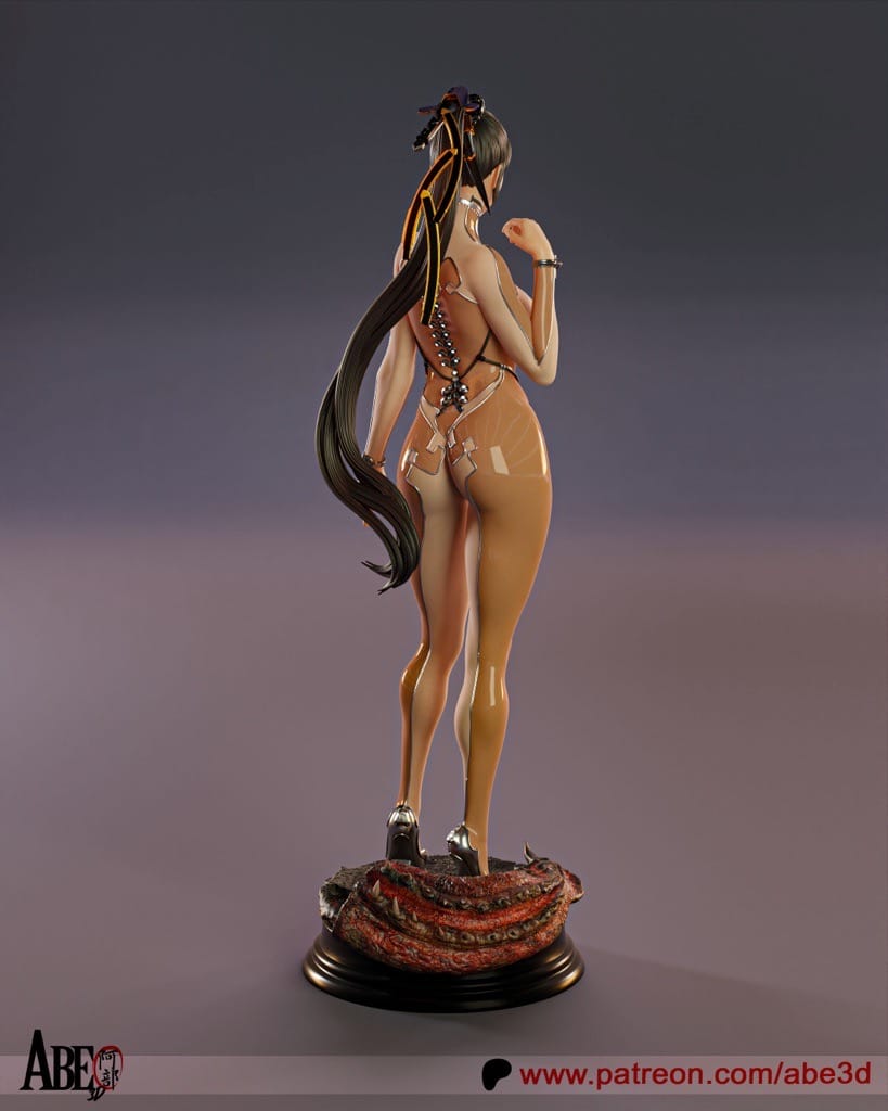 P站图纸印象馆 ABE3D 星刃 伊芙 ABE3D 星刃 伊芙