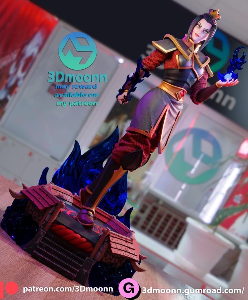 P站图纸印象馆 3Dmoonn 降世神通 阿祖拉 3Dmoonn 降世神通 阿祖拉