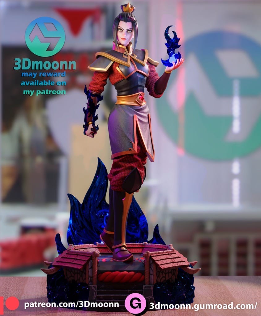 P站图纸印象馆 3Dmoonn 降世神通 阿祖拉 3Dmoonn 降世神通 阿祖拉