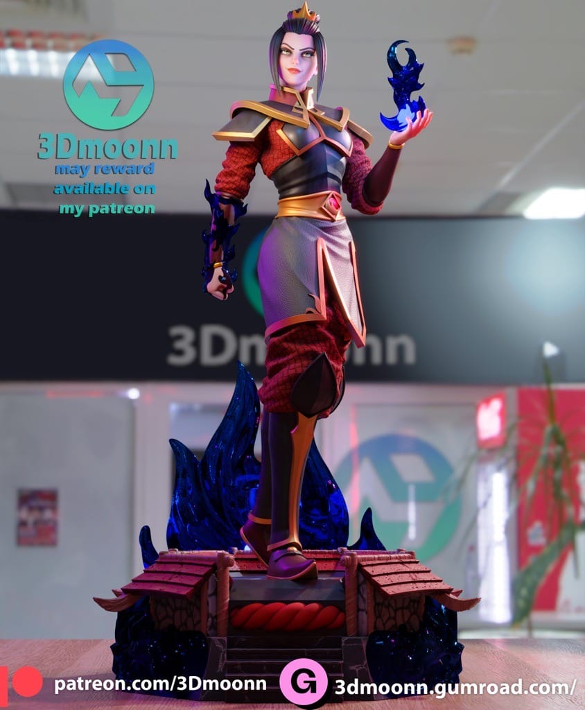 P站图纸印象馆 3Dmoonn 降世神通 阿祖拉 3Dmoonn 降世神通 阿祖拉