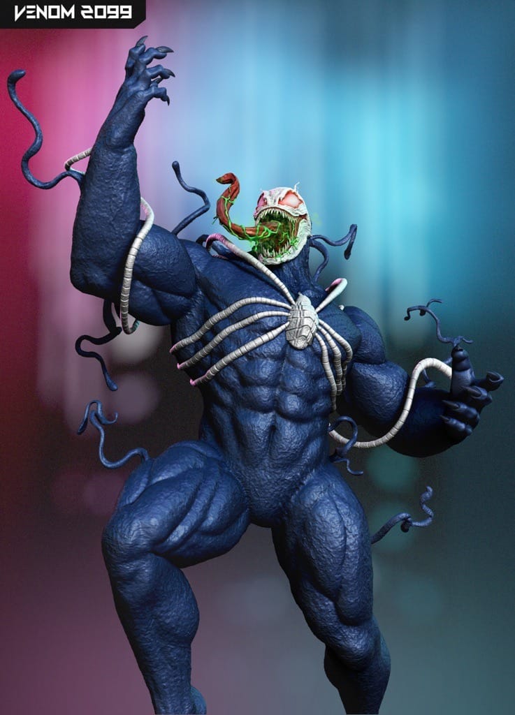 P站图纸印象馆 漫威 毒液 漫威 毒液