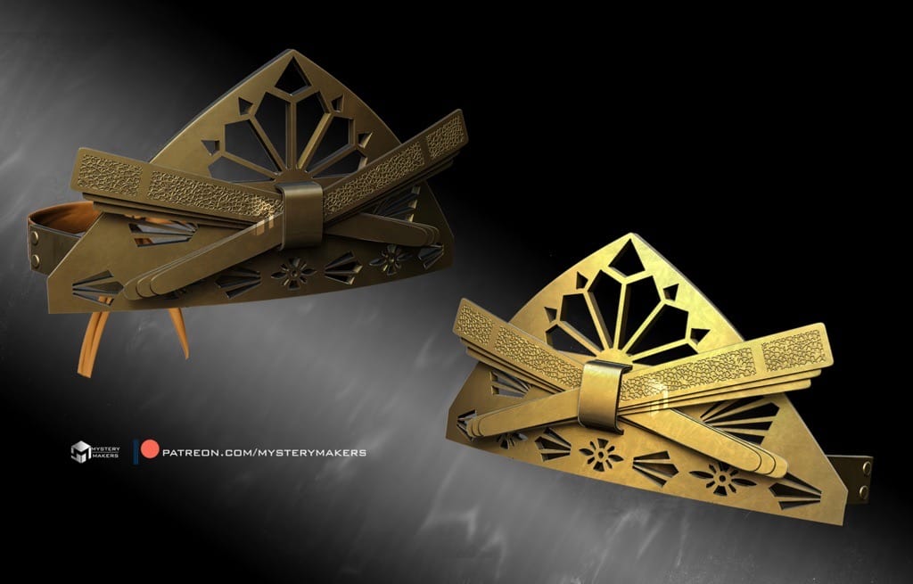 P站图纸印象馆 Yosh Kyoshi战士头冠 Yosh Kyoshi战士头冠