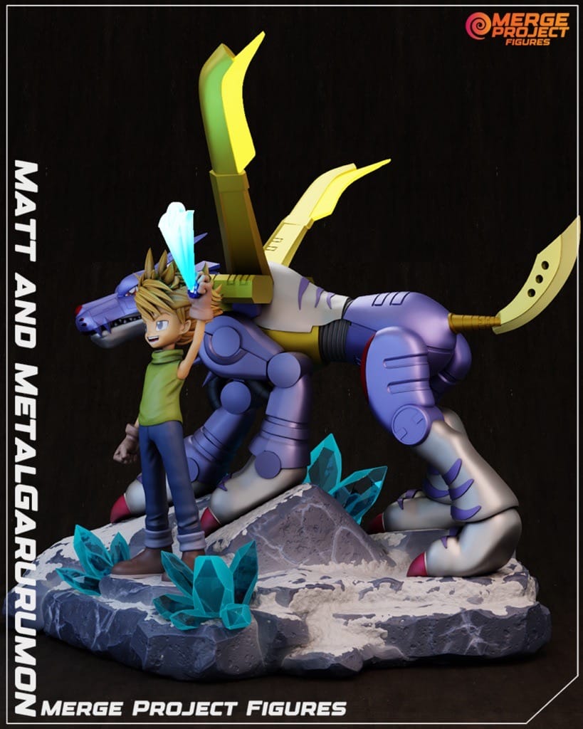 P站图纸印象馆 MPF 数码暴龙 金属加鲁鲁兽 MPF 数码暴龙 金属加鲁鲁兽