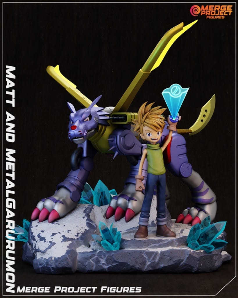 P站图纸印象馆 MPF 数码暴龙 金属加鲁鲁兽 MPF 数码暴龙 金属加鲁鲁兽