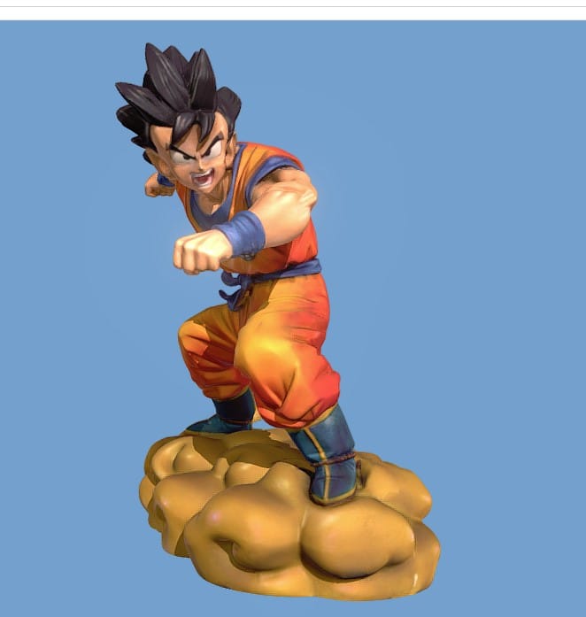 P站图纸印象馆 悟空和筋斗云 悟空和筋斗云