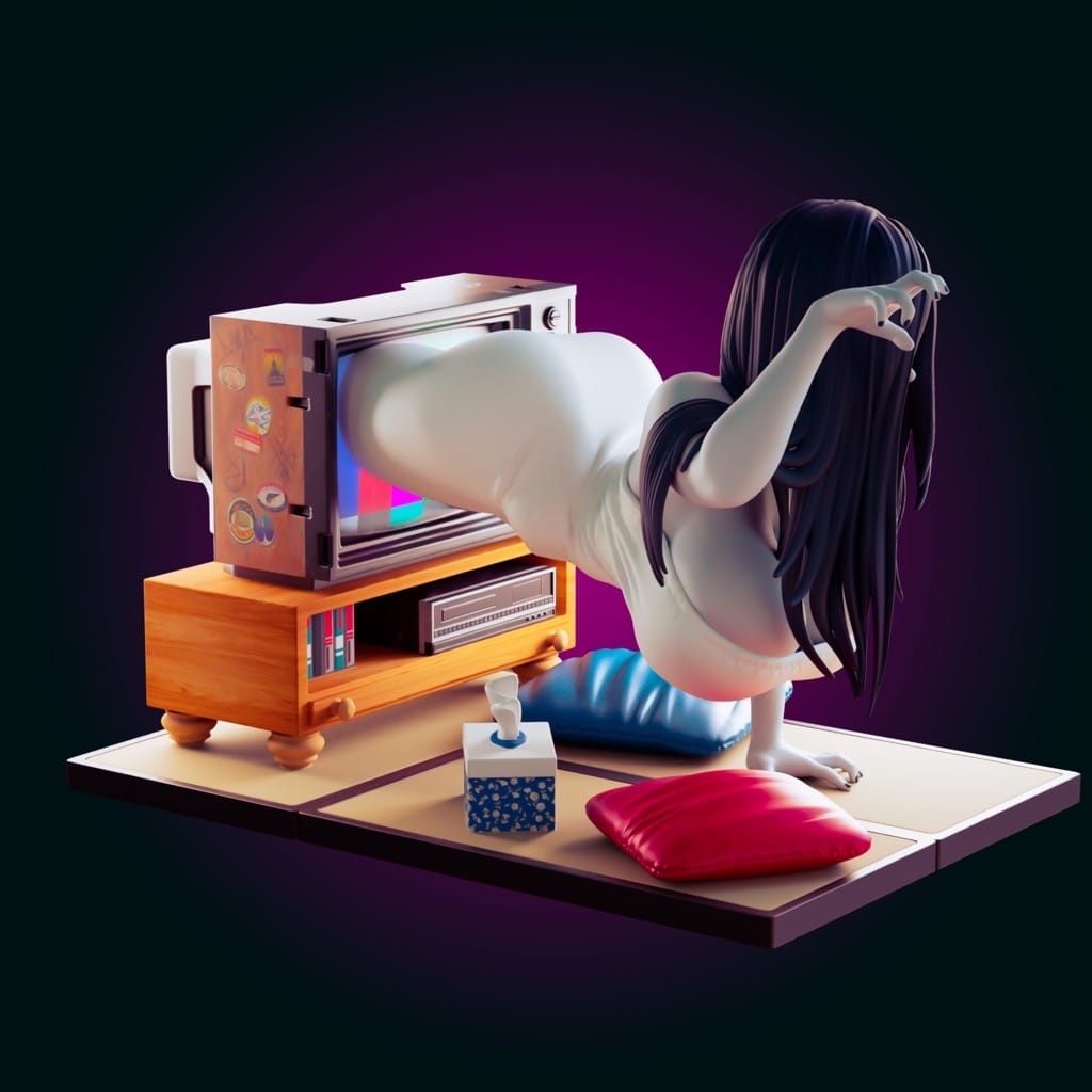 P站图纸印象馆 Officer Rhu 午夜凶铃 贞子 Officer Rhu 午夜凶铃 贞子