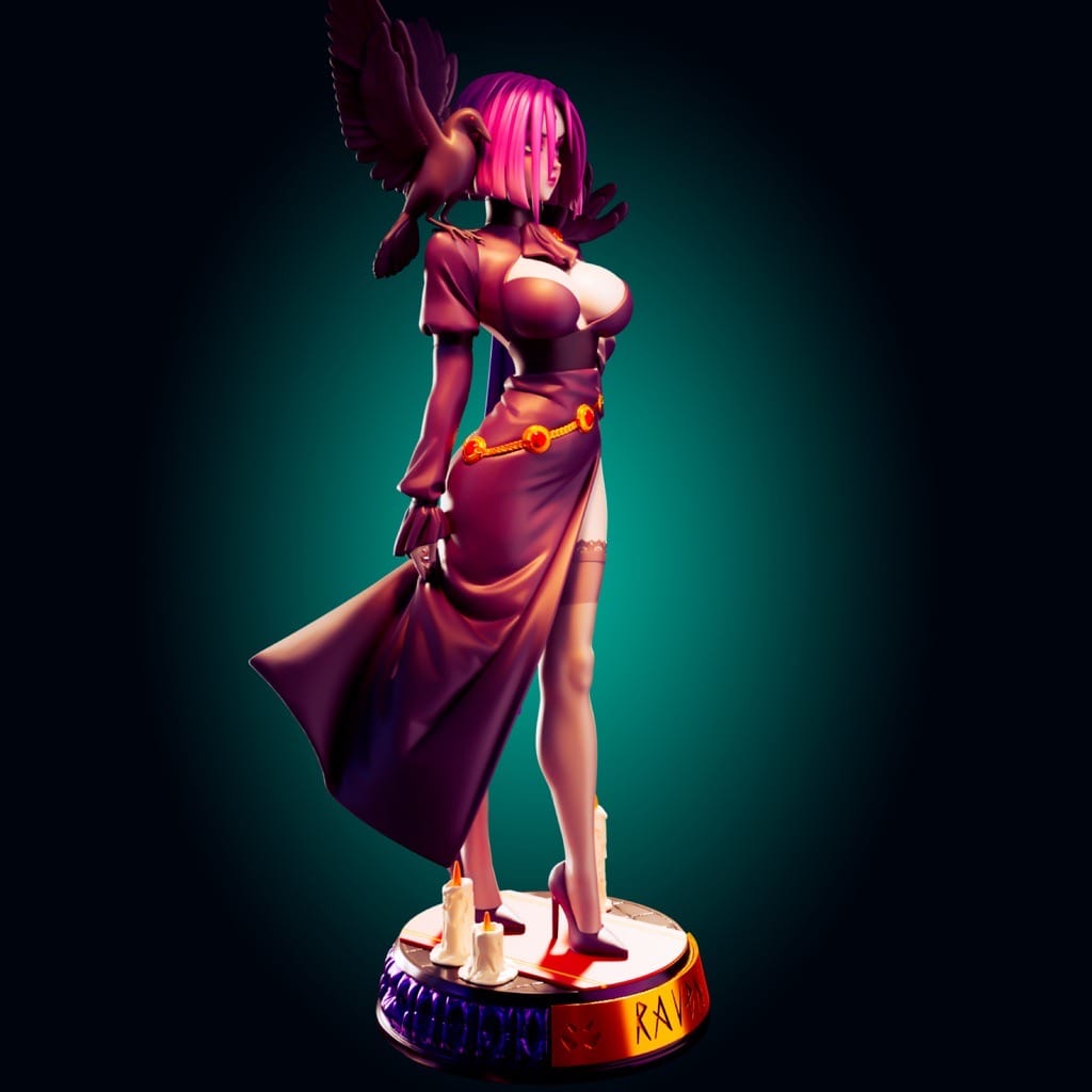 P站图纸印象馆 Officer Rhu DC漫画 渡鸦 Officer Rhu DC漫画 渡鸦