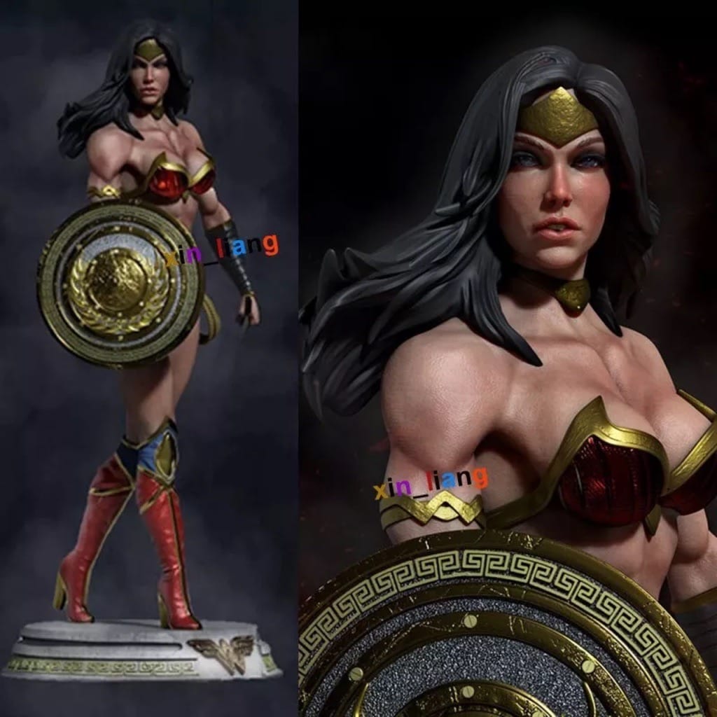 P站图纸印象馆 CA3D DC漫画 神奇女侠 CA3D DC漫画 神奇女侠