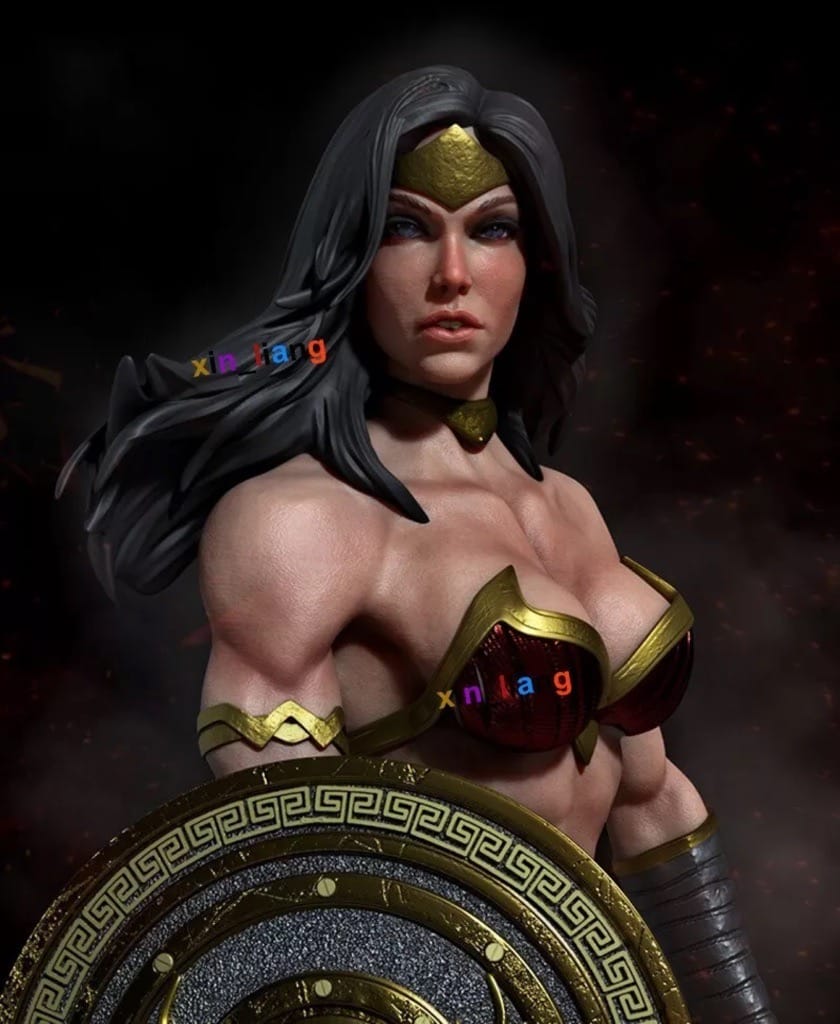 P站图纸印象馆 CA3D DC漫画 神奇女侠 CA3D DC漫画 神奇女侠