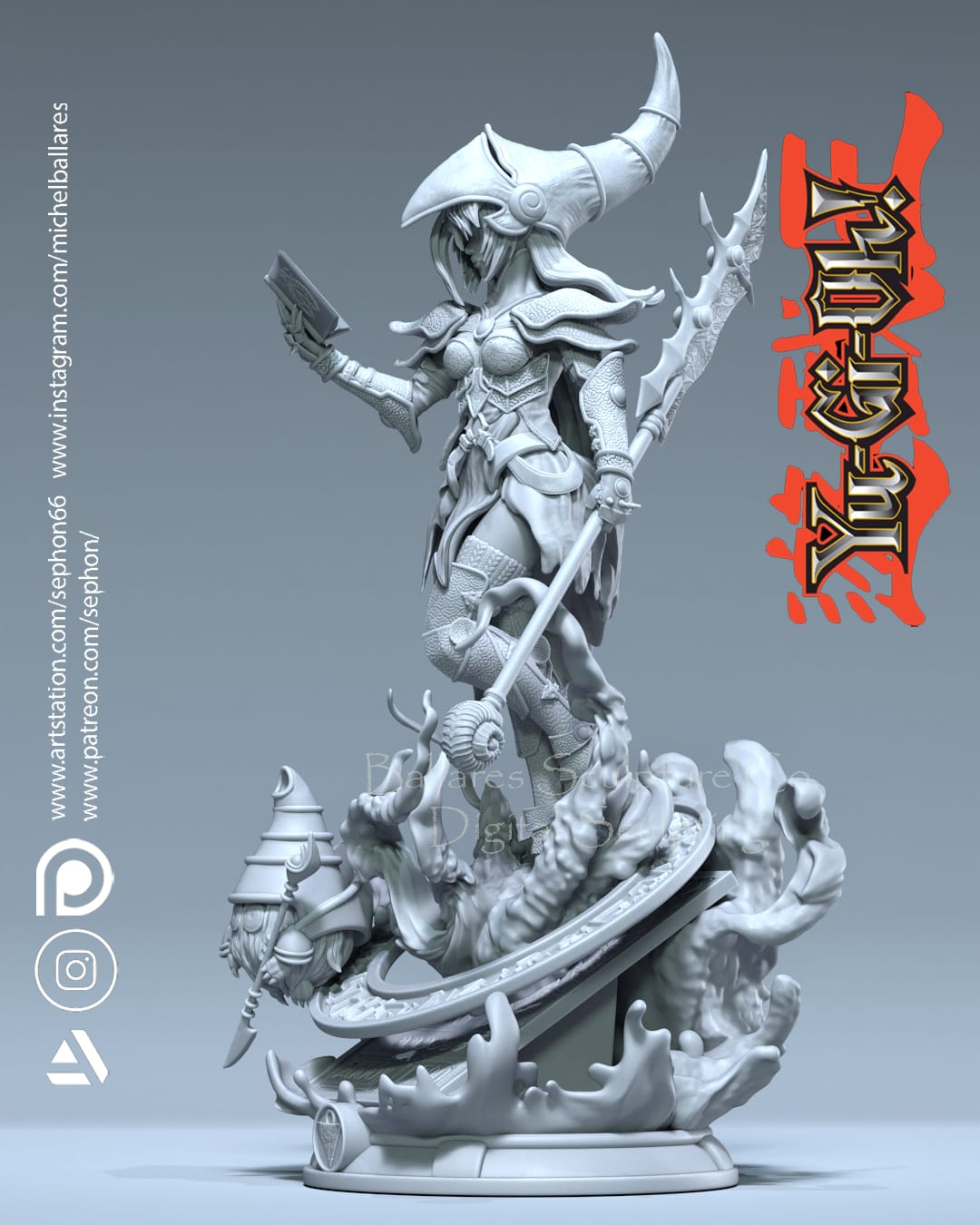 P站图纸印象馆 Geek MB 游戏王 黑魔导女孩 Geek MB 游戏王 黑魔导女孩