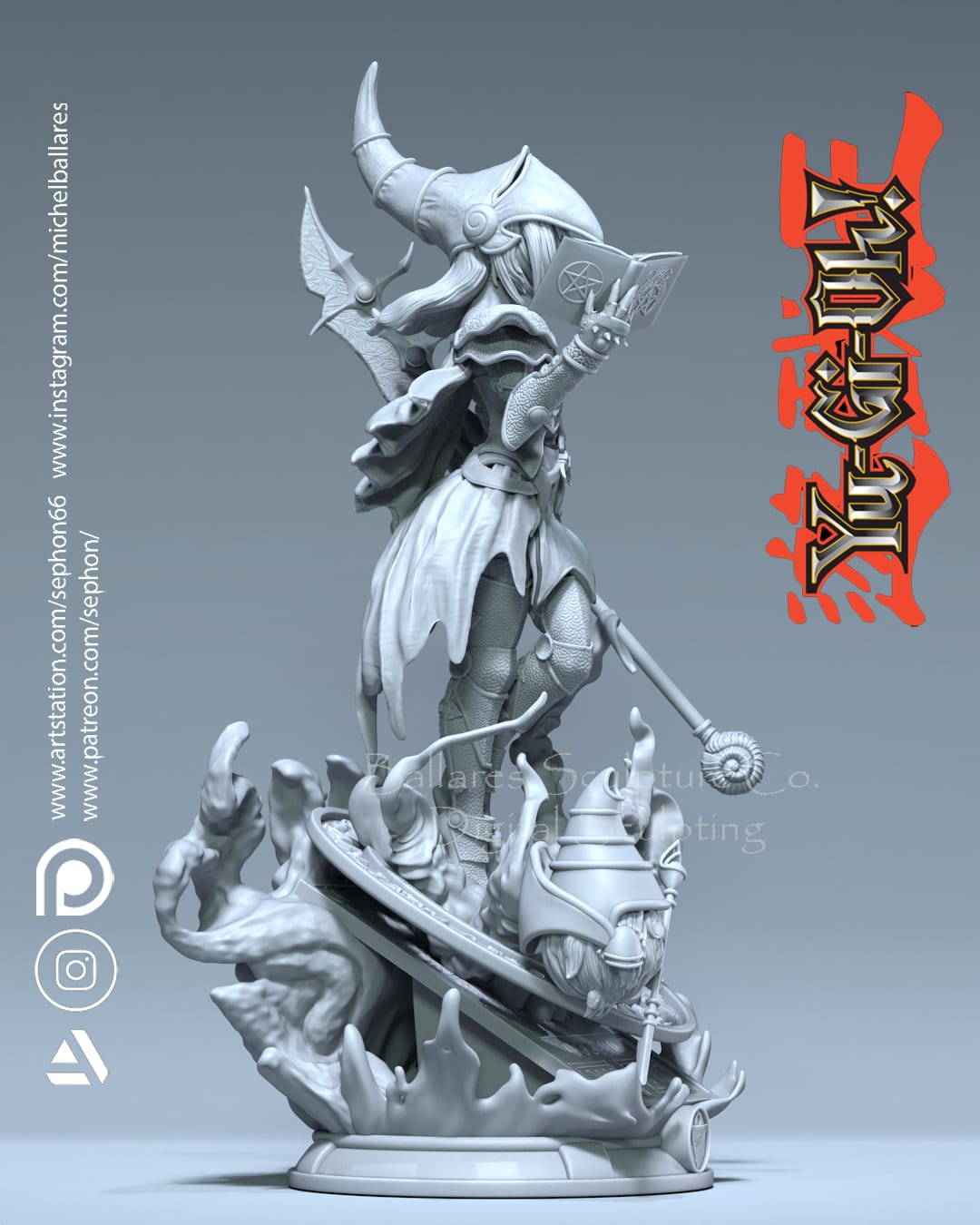 P站图纸印象馆 Geek MB 游戏王 黑魔导女孩 Geek MB 游戏王 黑魔导女孩