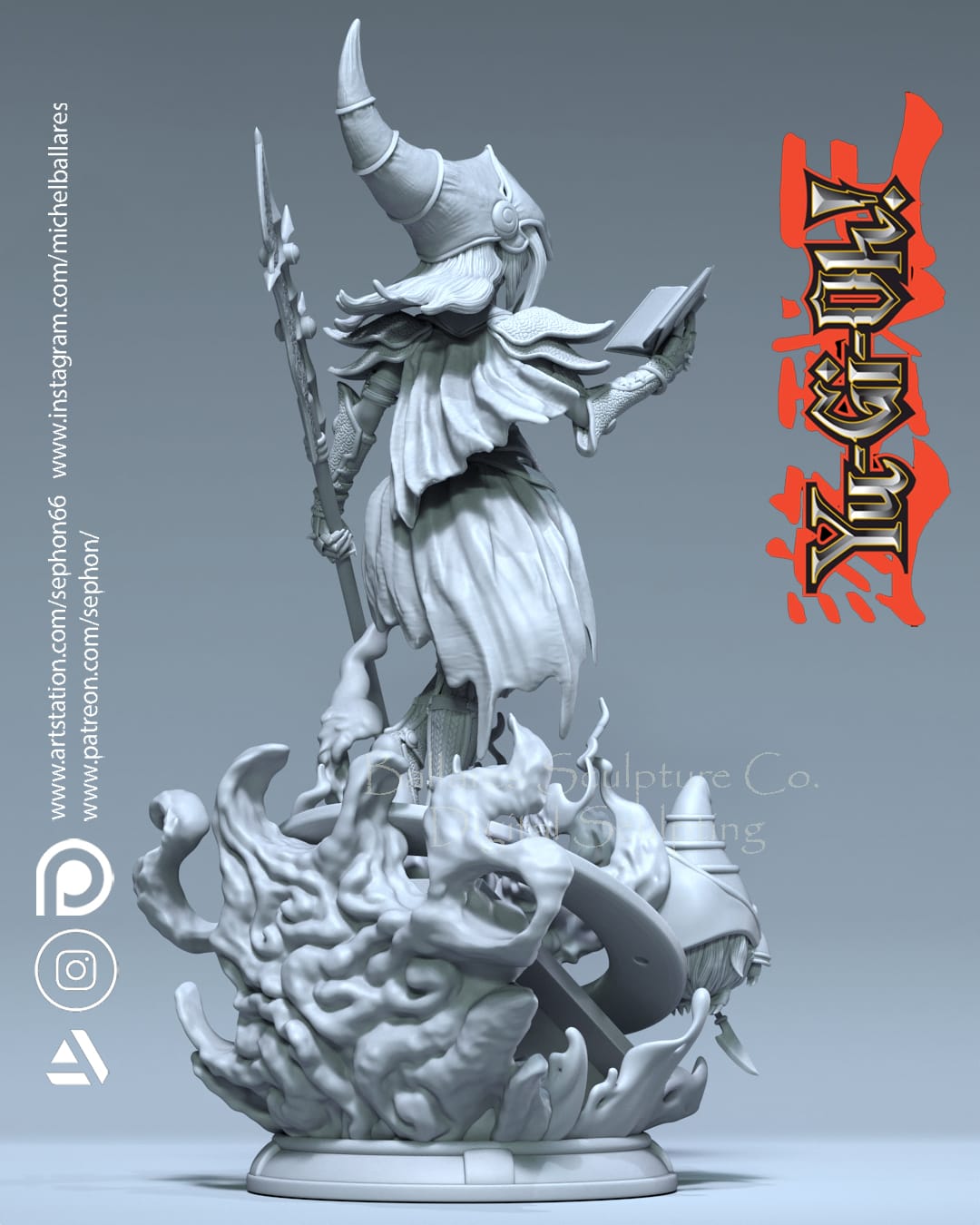 P站图纸印象馆 Geek MB 游戏王 黑魔导女孩 Geek MB 游戏王 黑魔导女孩