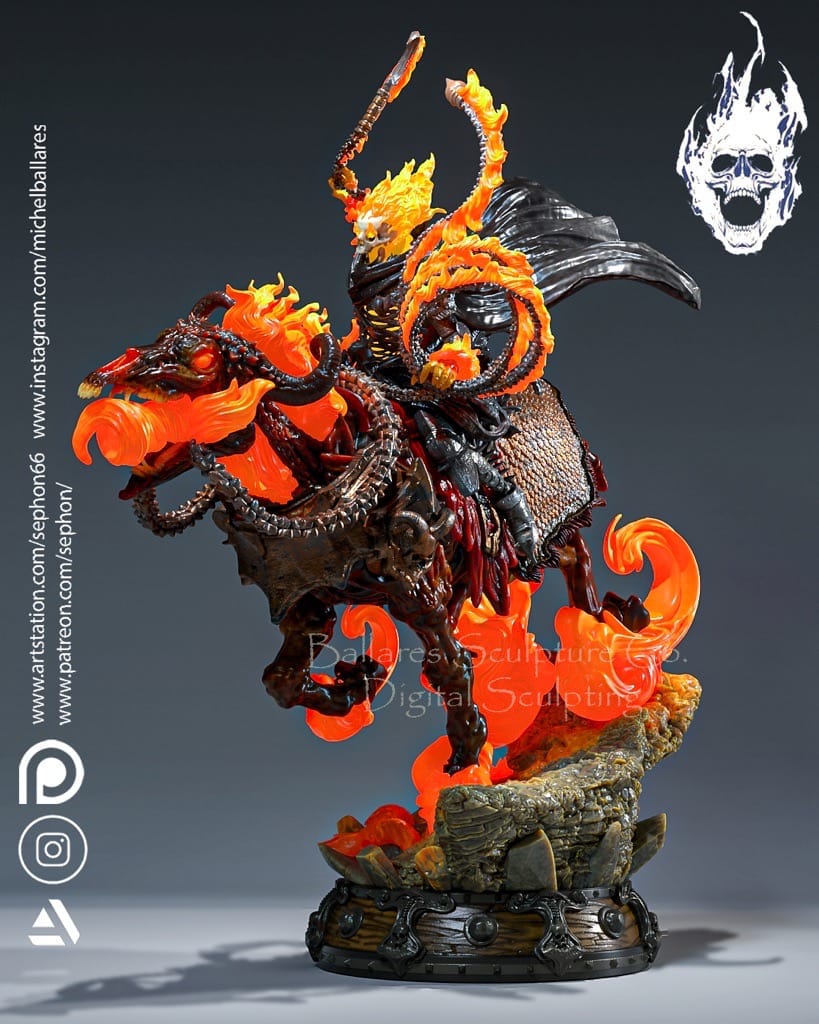 P站图纸印象馆 Geek MB 漫威 恶灵骑士 Geek MB 漫威 恶灵骑士