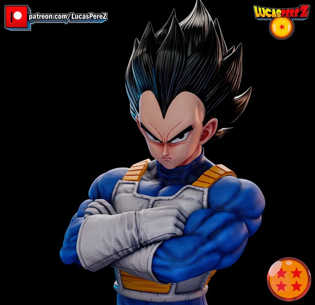 P站图纸印象馆 Lucas Perez 龙珠 贝吉塔 Lucas Perez 龙珠 贝吉塔