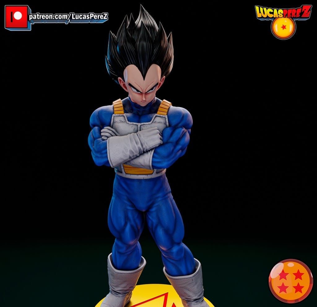 P站图纸印象馆 Lucas Perez 龙珠 贝吉塔 Lucas Perez 龙珠 贝吉塔