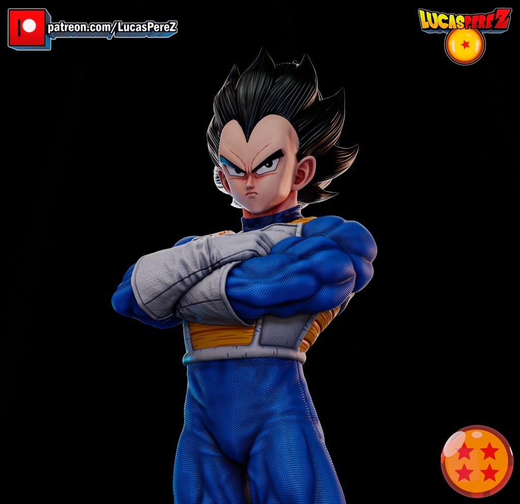 P站图纸印象馆 Lucas Perez 龙珠 贝吉塔 Lucas Perez 龙珠 贝吉塔