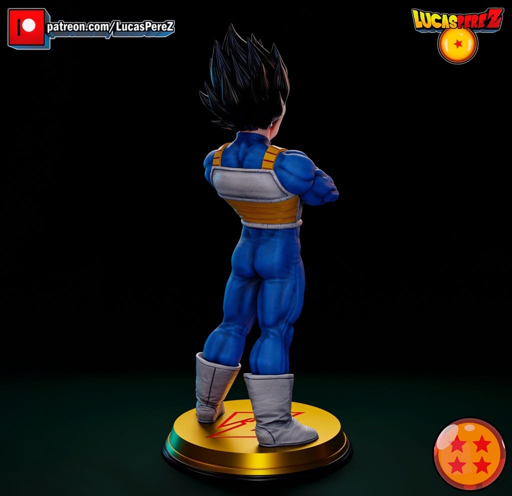 P站图纸印象馆 Lucas Perez 龙珠 贝吉塔 Lucas Perez 龙珠 贝吉塔