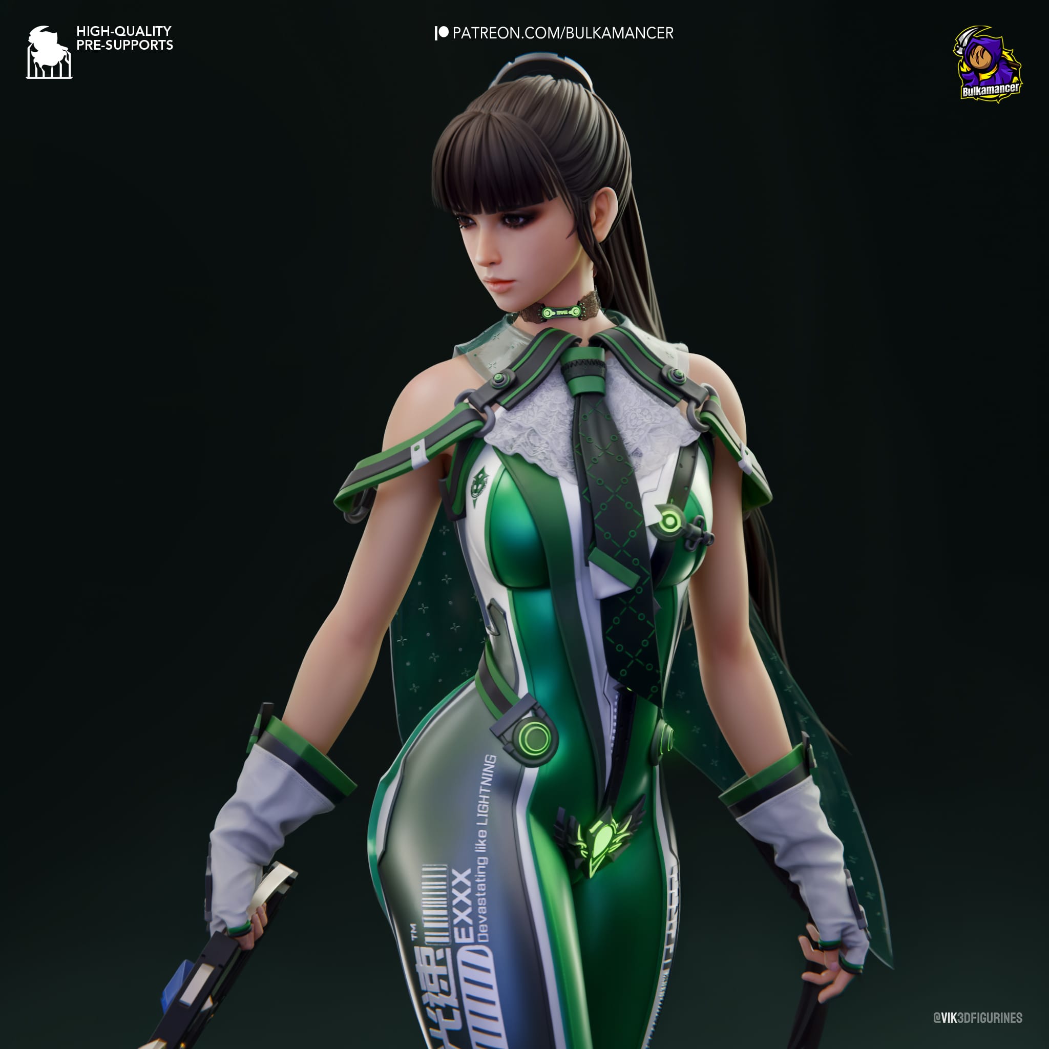 P站图纸印象馆 Bulkamancer 星刃 伊芙 Bulkamancer 星刃 伊芙