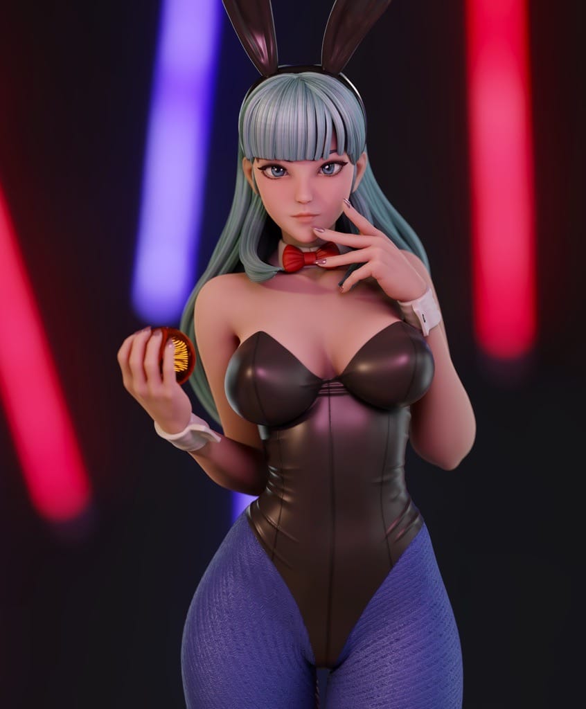 P站图纸印象馆 Momoji 龙珠 布尔玛 Momoji 龙珠 布尔玛