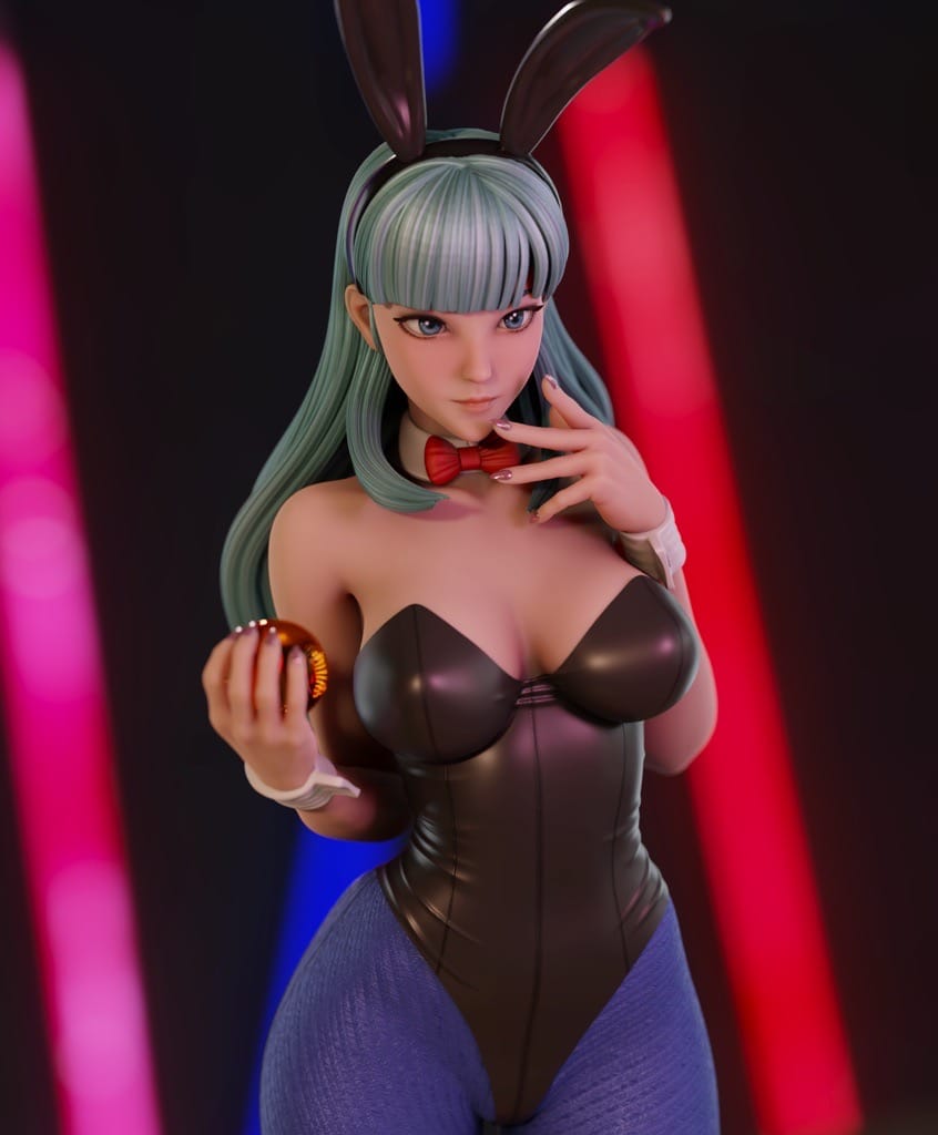 P站图纸印象馆 Momoji 龙珠 布尔玛 Momoji 龙珠 布尔玛