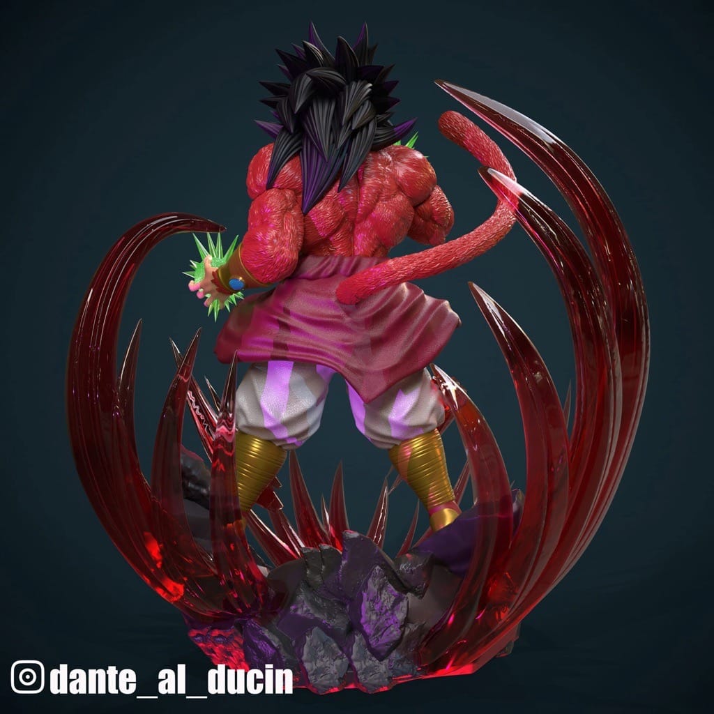 P站图纸印象馆 超级赛亚人布罗利 超级赛亚人布罗利