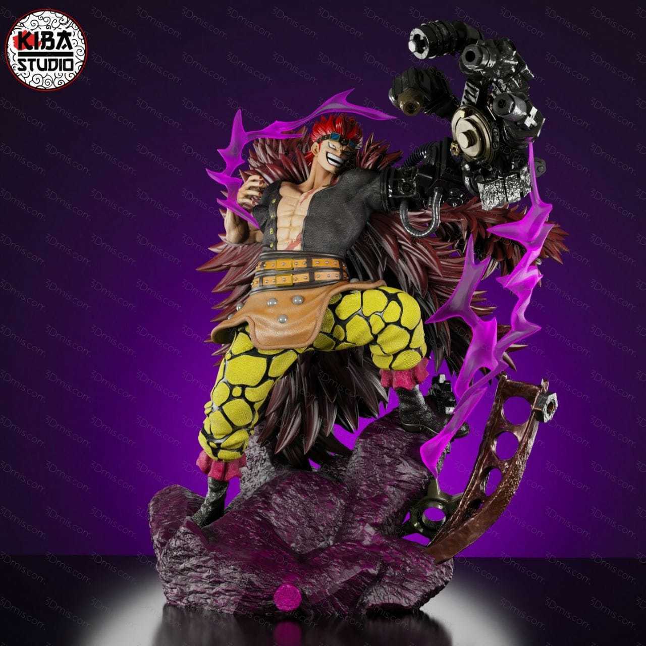 P站图纸印象馆 Kiba Studio 海贼王 尤斯塔斯·基德 Kiba Studio 海贼王 尤斯塔斯·基德