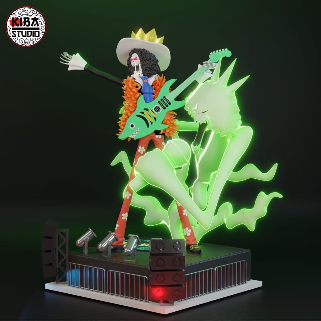 P站图纸印象馆 Kiba Studio 海贼王 布鲁克 Kiba Studio 海贼王 布鲁克