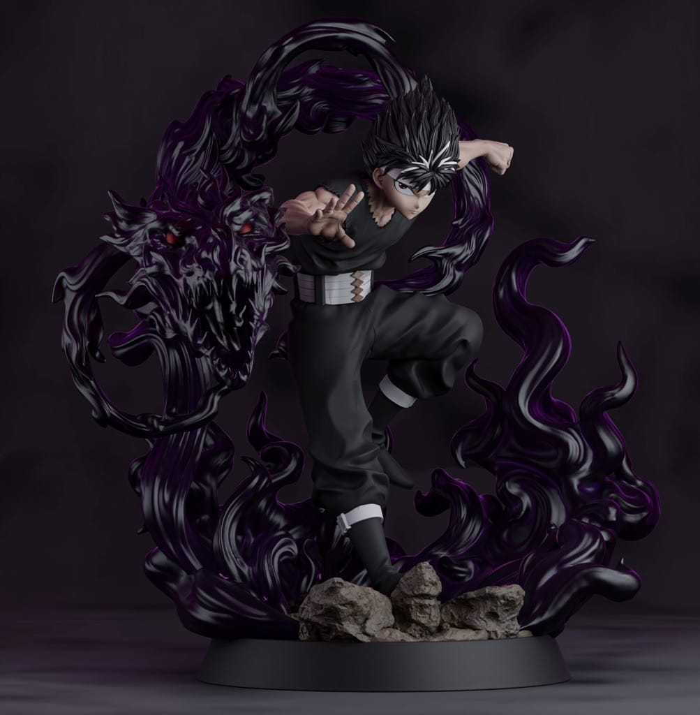 P站图纸印象馆 Kiba Studio 幽游白书 浦饭幽助 Kiba Studio 幽游白书 浦饭幽助