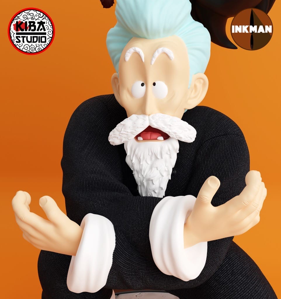 P站图纸印象馆 Kiba Studio 悟空和龟仙人 Kiba Studio 悟空和龟仙人