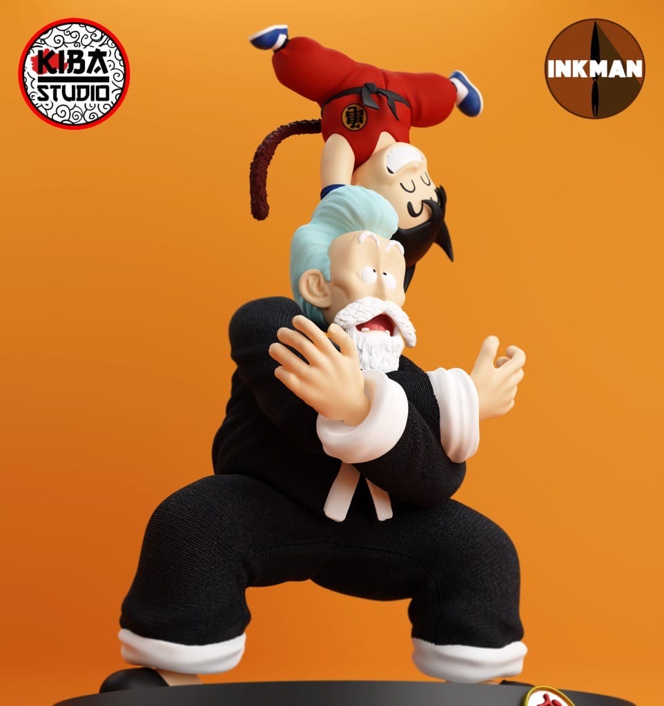 P站图纸印象馆 Kiba Studio 悟空和龟仙人 Kiba Studio 悟空和龟仙人