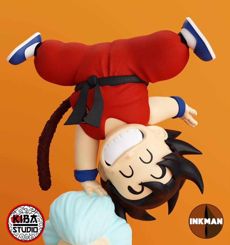 P站图纸印象馆 Kiba Studio 悟空和龟仙人 Kiba Studio 悟空和龟仙人