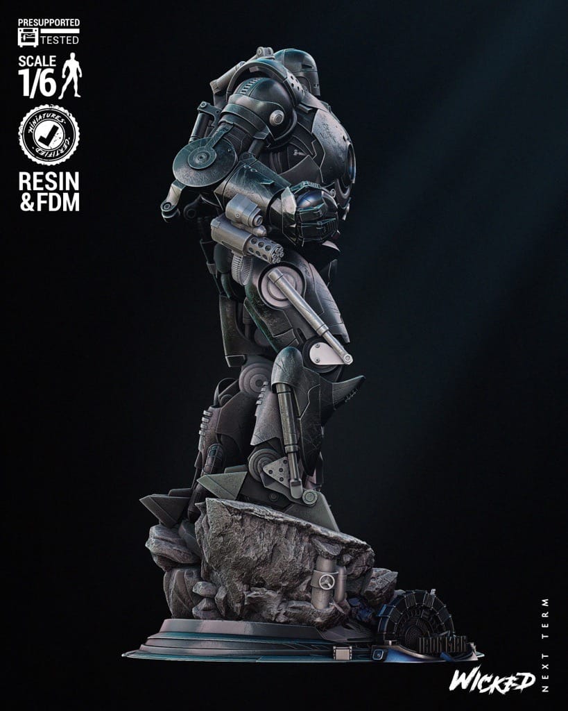 P站图纸印象馆 3DWicked 漫威 铁霸王和钢铁侠 3DWicked 漫威 铁霸王和钢铁侠