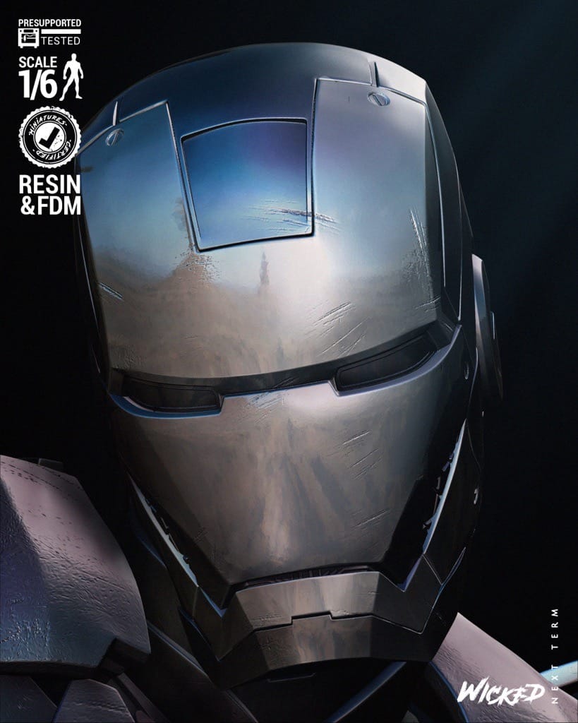 P站图纸印象馆 3DWicked 漫威 铁霸王和钢铁侠 3DWicked 漫威 铁霸王和钢铁侠