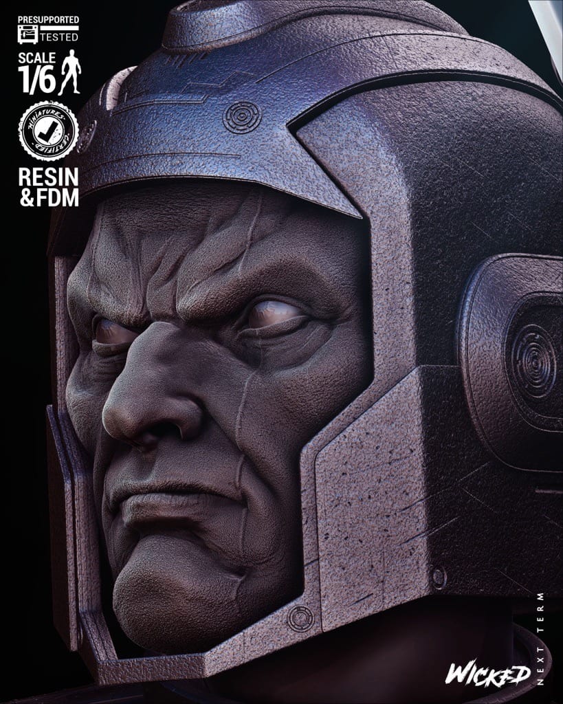 P站图纸印象馆 3DWicked 漫威 征服者康 3DWicked 漫威 征服者康