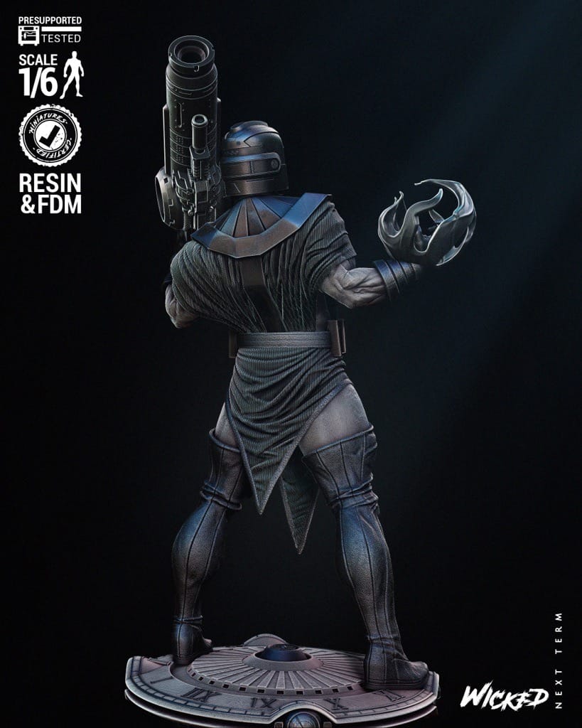 P站图纸印象馆 3DWicked 漫威 征服者康 3DWicked 漫威 征服者康