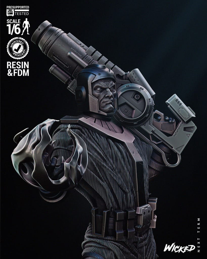 P站图纸印象馆 3DWicked 漫威 征服者康 3DWicked 漫威 征服者康