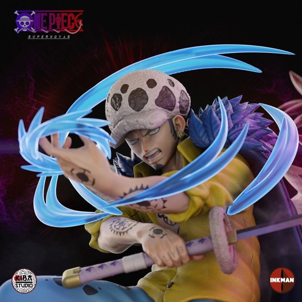 P站图纸印象馆 Kiba Studio 海贼王摆件 Kiba Studio 海贼王摆件