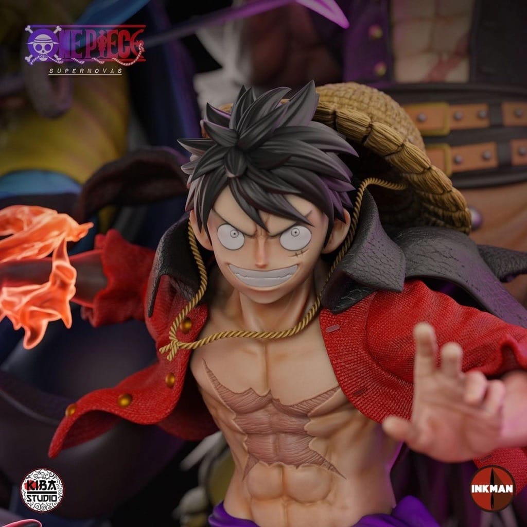 P站图纸印象馆 Kiba Studio 海贼王摆件 Kiba Studio 海贼王摆件